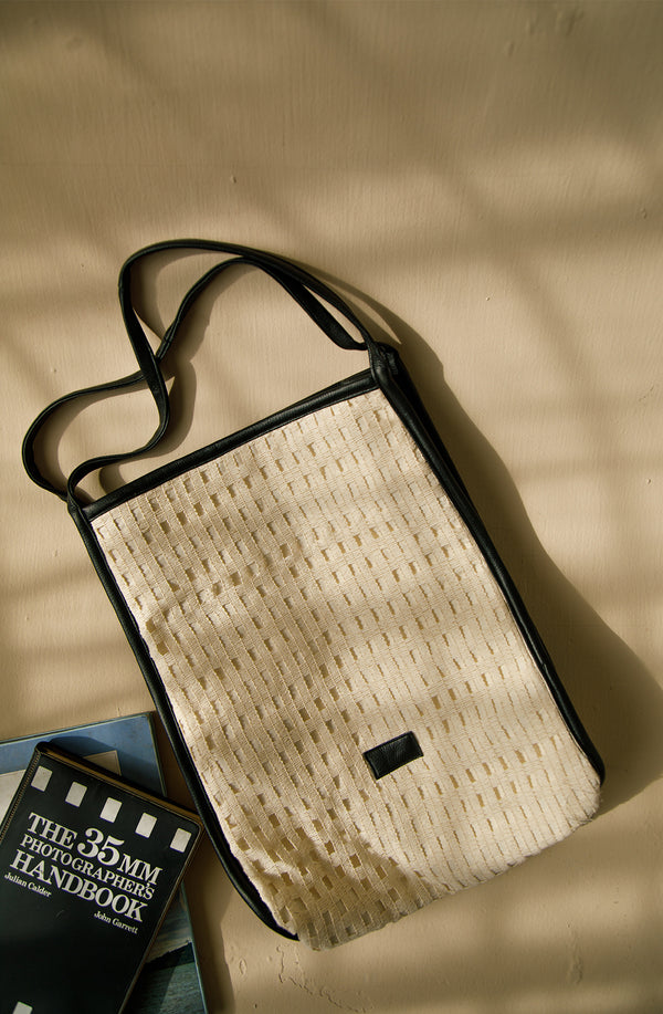 Linear Crossbody Tote